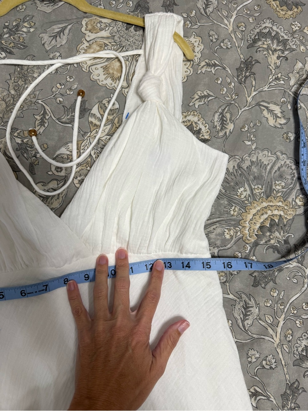 Indikah Boutique White Maxi Dress - Picture 9 of 10
